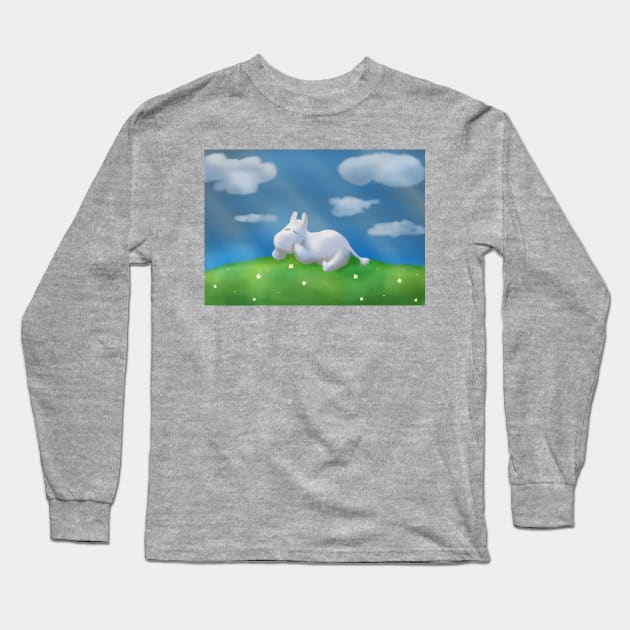 Chillin moomin Long Sleeve T-Shirt by giulia ashidani